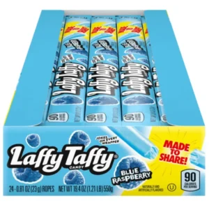 LAFFY TAFFY ROPE BLUE RASPBERRY 24 CASE