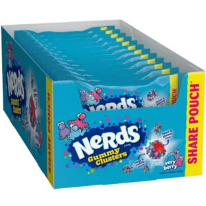 NERDS SHARE GUMMY BERRY CANDY 12 CASE