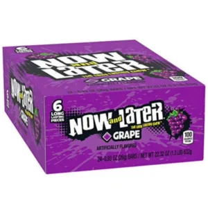 NOW AND LATER  GRAPE 24 CASE