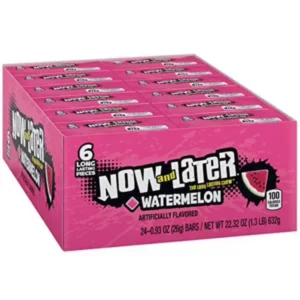 NOW AND LATER  WATERMELON 24 CASE