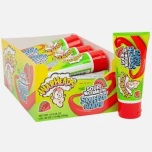 WARHEADS SQUEEZE CANDY WATERMELON 12 CASE